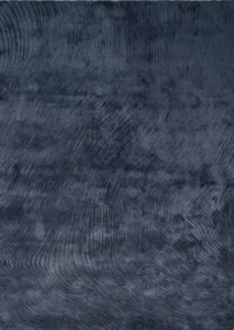 Распродажа ковров Carpet Decor 9 Ковёр Canyon Dark Blue с объёмной текстурой и глубоким синим оттенком.