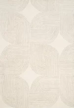 Бежевый ковёр Ornate Beige с изысканным орнаментом.