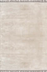 Бежевый ковер Luna Beige из натуральной вискозы