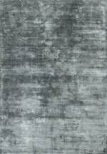 Серый ковер Plain Steel Gray с минималистичным дизайном.