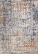 Ковёр Rustic Beige с ржавыми, бежевыми и синими оттенками