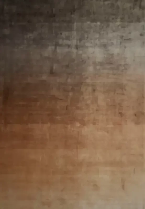 Градиентный ковер Sunset Taupe с переходом от тёмного к тёплому оранжевому.