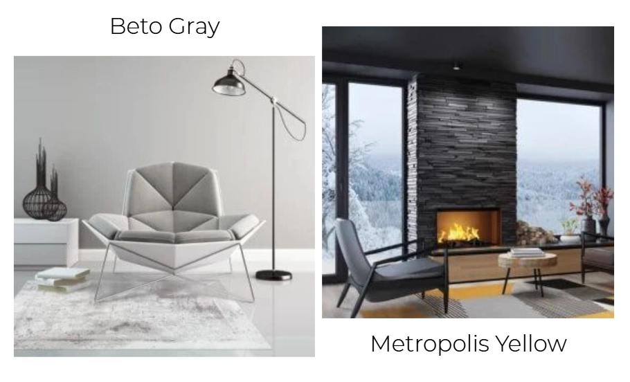 Как выбрать ковёр под интерьер: 5 простых шагов 4 Якрие и светлые ковры в интерьере