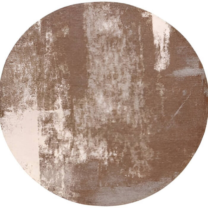 Rust Copper Round