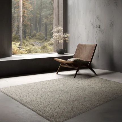 Шерстяные ковры ручной работы в интерьере. Ковёр Mellow Sand — натуральный шерстяной ковёр ручной работы